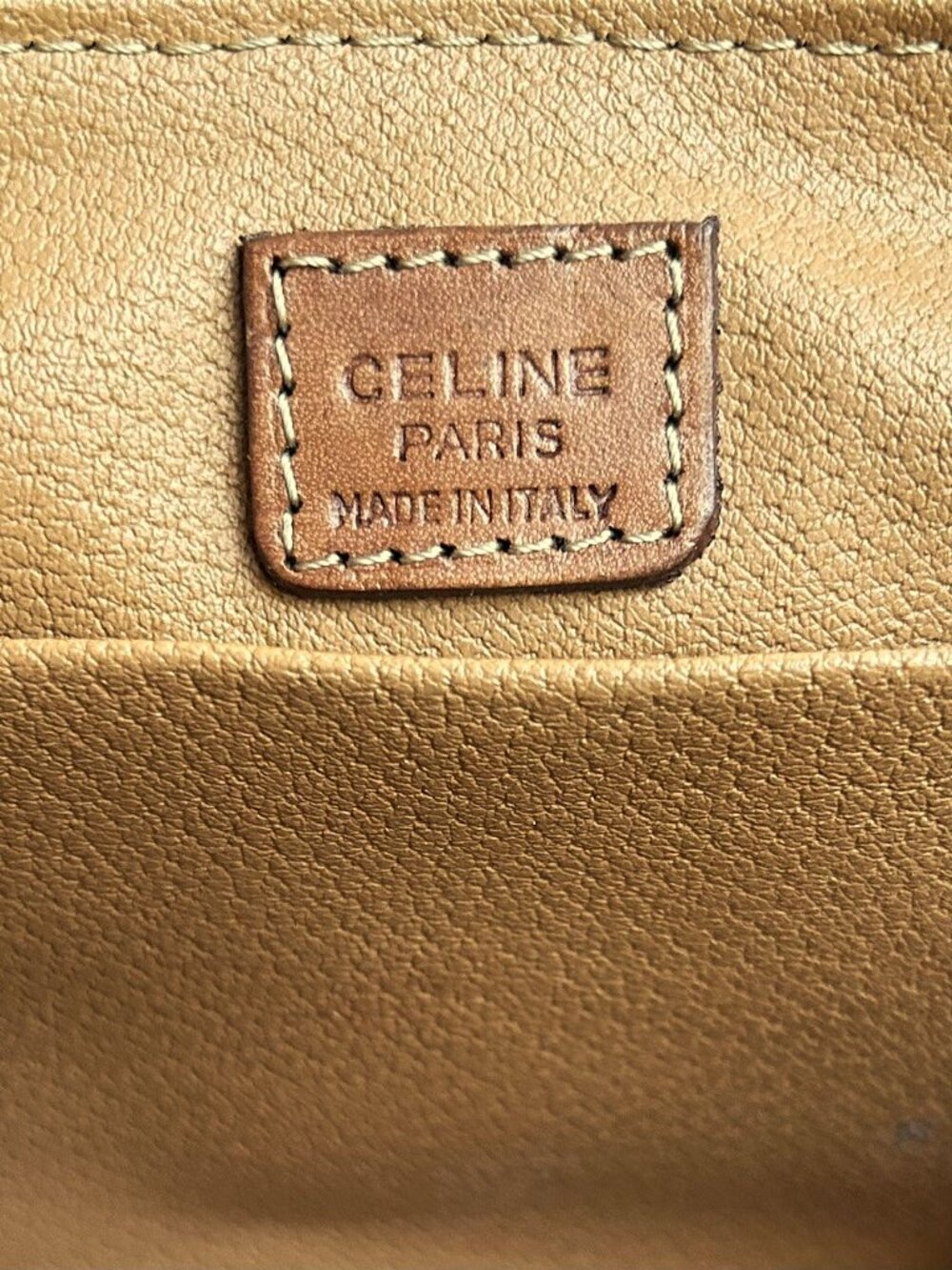 CELINE Macadam Pouch, Brown - Picture 9 of 11